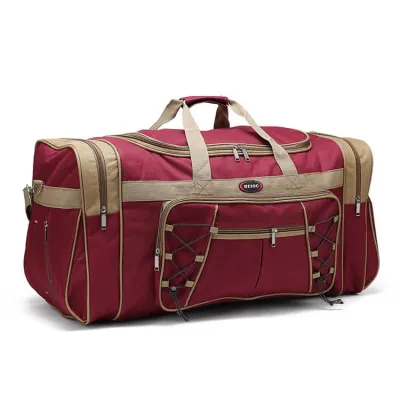 Men Casual Multifunction Large Capacity Zipper Handle Travelling Bag