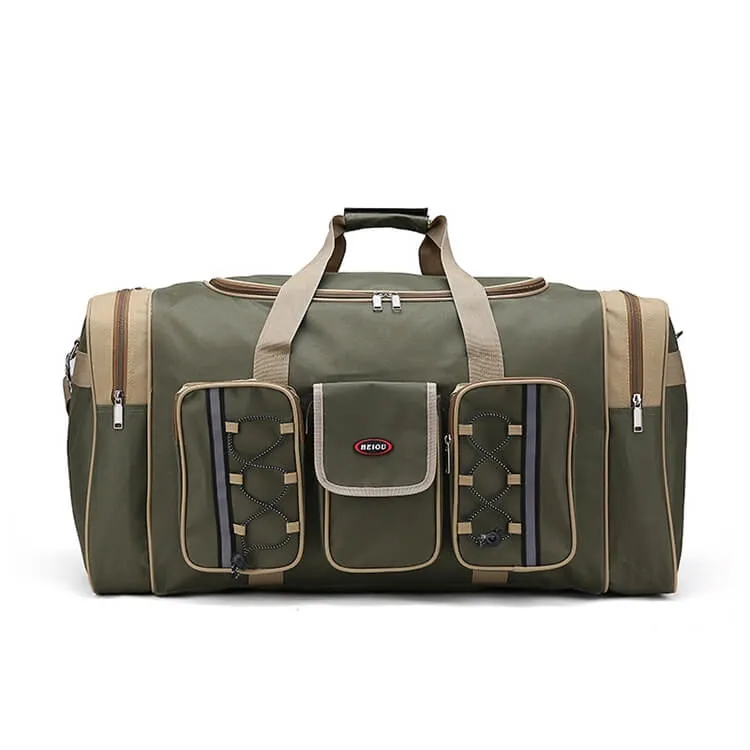 Men Casual Multifunction Large Capacity Zipper Handle Travelling Bag