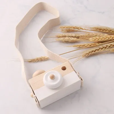 Creative Handmade Wooden Camera Kids Toys