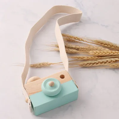 Creative Handmade Wooden Camera Kids Toys