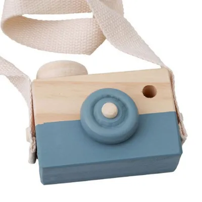 Creative Handmade Wooden Camera Kids Toys