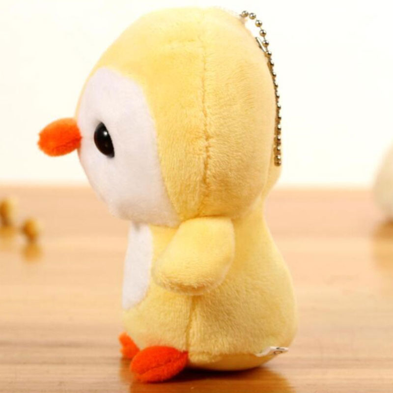 Wholesale 10cm Cute Big Head Penguin Short Plush Kids Toys