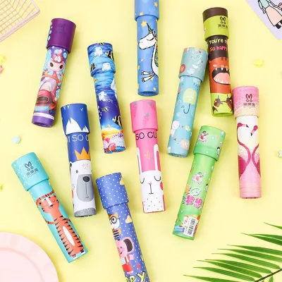 Classic Cartoon Pattern Parent-child Interaction Kaleidoscope Kids Educational Toys
