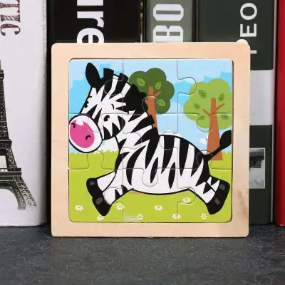 Wooden Child Intelligence Development Puzzle Toy for Kids Educational Brain Game