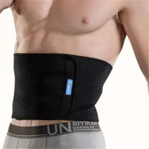 L-2XL Men Sports Sweating Waist-warmer Trainers for Weight Loss Sauna Belt