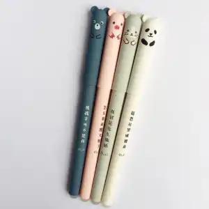Cartoon Style Erasable Gel Pen for Office and Stationery