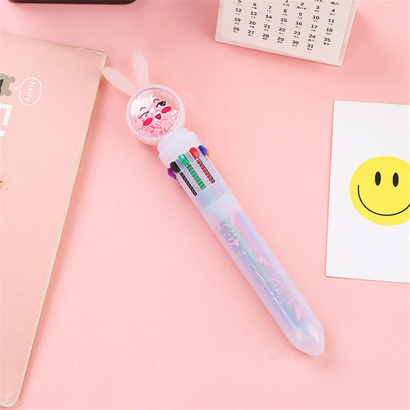 Good-looking Naughty Rabbit Press Pen Creative Student Press Pen Office  Stationery 0.5 Bullet Head Signature Pen Random - Temu