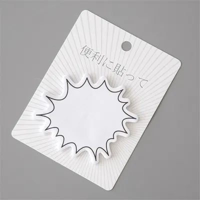 Creative Dialog Box Shape Sticky Notes Paper 30 Sheets 8.8x11.5cm