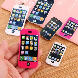 Creative Phone Shaped Eraser TPR Stationery for Students