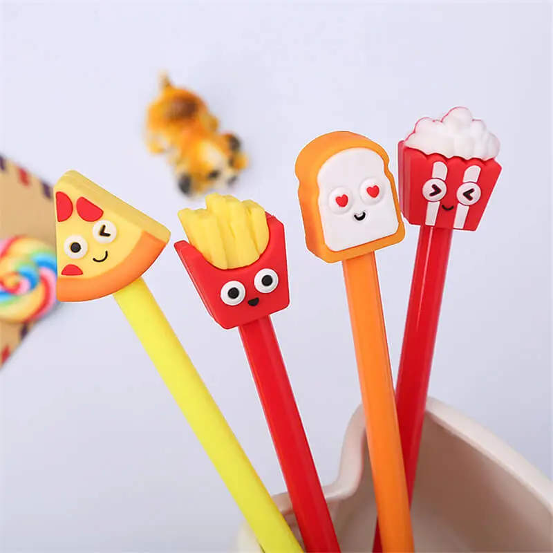 Creative Cartoon Snack Shape Gel Pen Office Stationery 0.5mm