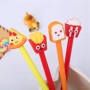 Creative Cartoon Snack Shape Gel Pen Office Stationery 0.5mm