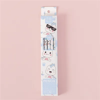 10pcs/box Cute Cartoon HB Pencils for Writing