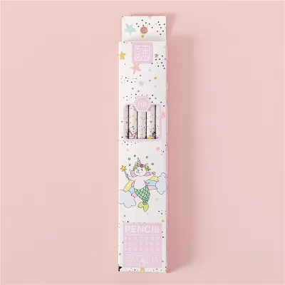 10pcs/box Cute Cartoon HB Pencils for Writing