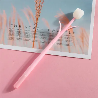 Flower Shape Color Changing Gel Pen Office Stationery