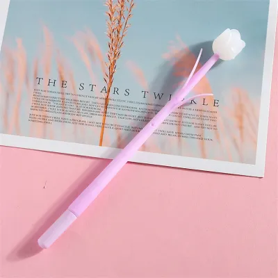 Flower Shape Color Changing Gel Pen Office Stationery