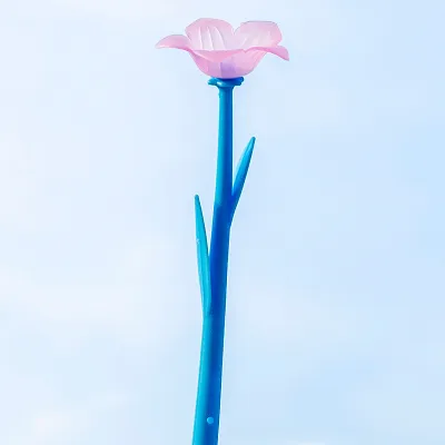 Creative Flower Shape Allochroic Gel Pen 0.38mm for Office Stationery