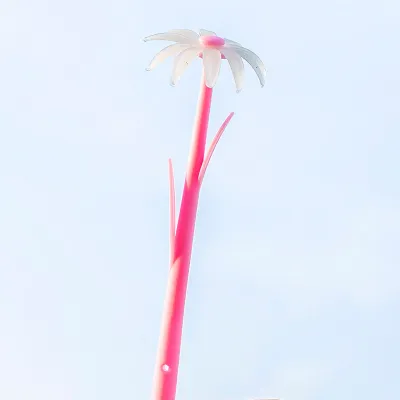 Creative Flower Shape Allochroic Gel Pen 0.38mm for Office Stationery