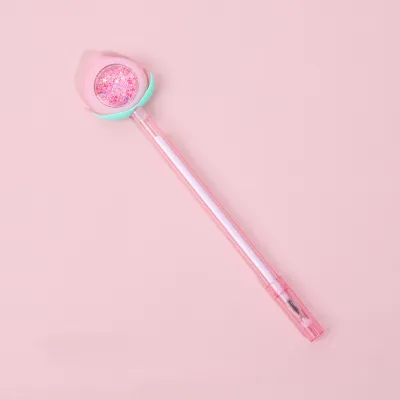 Creative Spangle Peach Shape Gel Pen