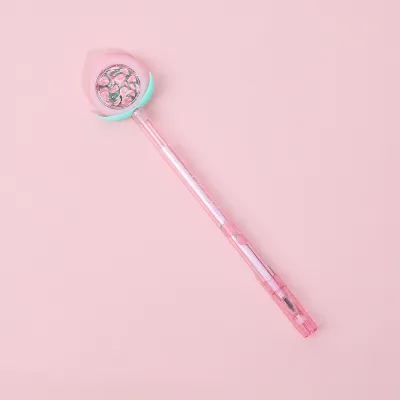 Creative Spangle Peach Shape Gel Pen