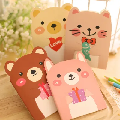 Creative Cute Bear Shaped Stationery Notebook