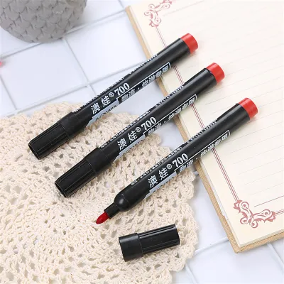 Multipurpose Permanent Markers for Office, 14cm Plastic Stationery Pens