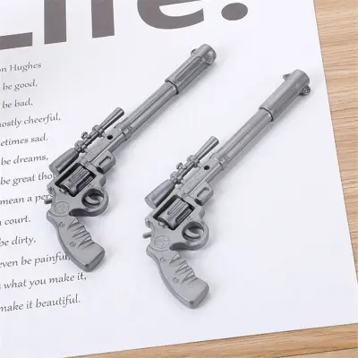 Creative Revolver Shaped Ballpoint Pen for Office Stationery Gift