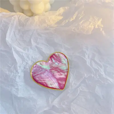 Fashion Heart Shape Metal Mobile Phone Holder