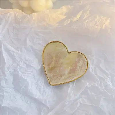 Fashion Heart Shape Metal Mobile Phone Holder