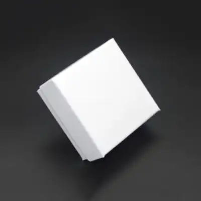 Customizable Solid Color Square Jewelry Box