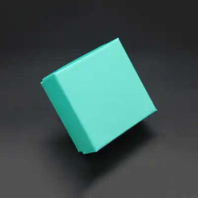 Customizable Solid Color Square Jewelry Box