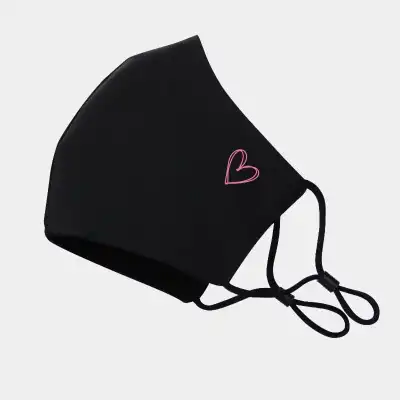 Unisex Adjustable Double-Layer Printing Mask