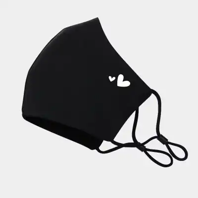 Unisex Adjustable Double-Layer Printing Mask