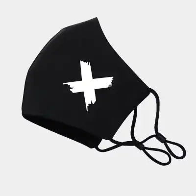 Unisex Adjustable Double-Layer Printing Mask