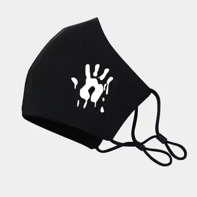 Unisex Adjustable Double-Layer Printing Mask