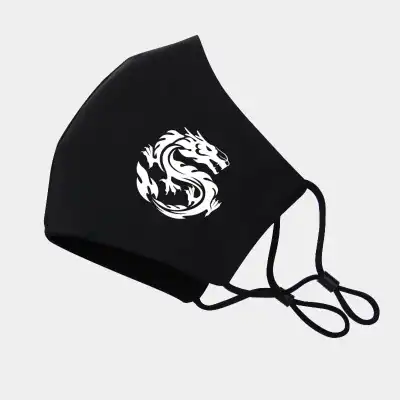 Unisex Adjustable Double-Layer Printing Mask