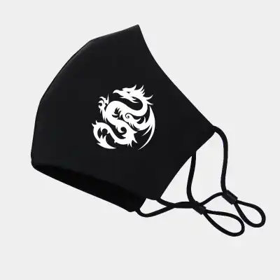 Unisex Adjustable Double-Layer Printing Mask