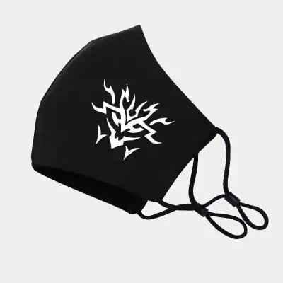 Unisex Adjustable Double-Layer Printing Mask