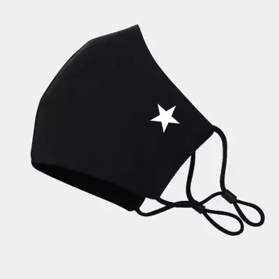 Unisex Adjustable Double-Layer Printing Mask
