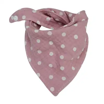 Baby Cotton Triangle Bib Unisex Pure Cotton Kids Feeding Accessory
