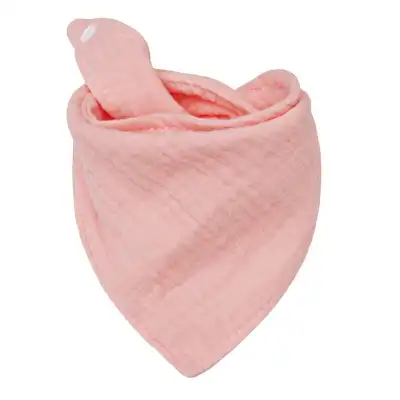 Baby Cotton Triangle Bib Unisex Pure Cotton Kids Feeding Accessory
