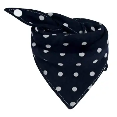 Baby Cotton Triangle Bib Unisex Pure Cotton Kids Feeding Accessory