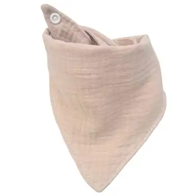 Baby Cotton Triangle Bib Unisex Pure Cotton Kids Feeding Accessory