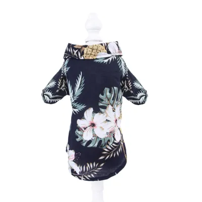 Hawaii Pineapple Print Pet Shirt Summer Casual Dog Cat Clothes