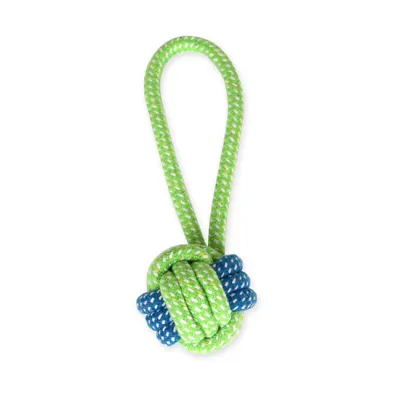 1pc Outdoor Training Cotton Teeth Cleaning Chew Toy for Dogs Cats Pets
