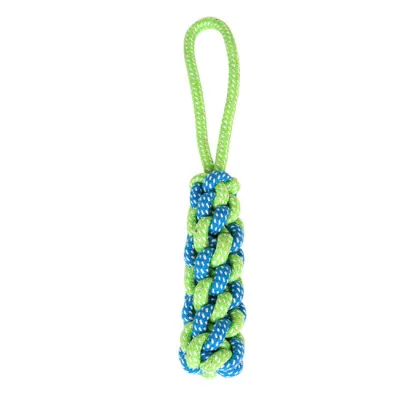 1pc Outdoor Training Cotton Teeth Cleaning Chew Toy for Dogs Cats Pets