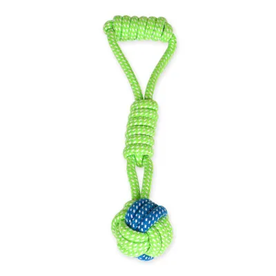 1pc Outdoor Training Cotton Teeth Cleaning Chew Toy for Dogs Cats Pets