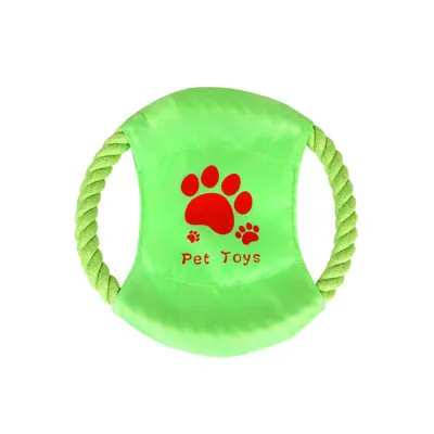 1pc Outdoor Training Cotton Teeth Cleaning Chew Toy for Dogs Cats Pets
