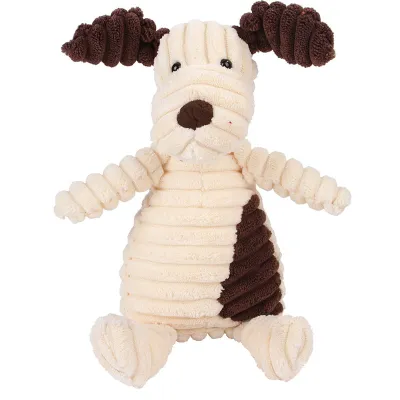 Plush Dog Chew Squeak Interactive Toys for Pets
