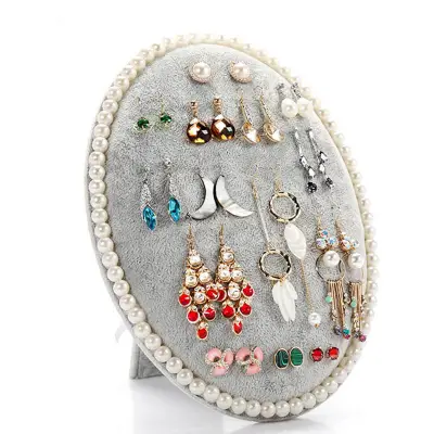 Pearl Decor Solid Color Display Rack