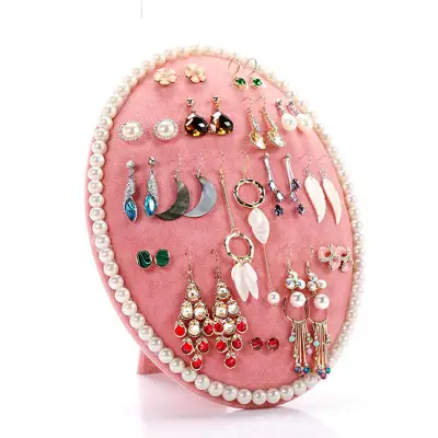 Pearl Decor Solid Color Display Rack